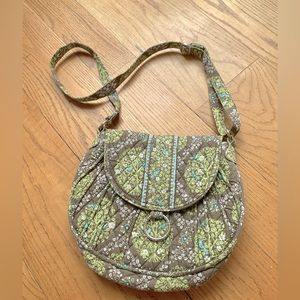 Pattern Cross-Body Vera Bradley Purse birds and flowers VINTAGE